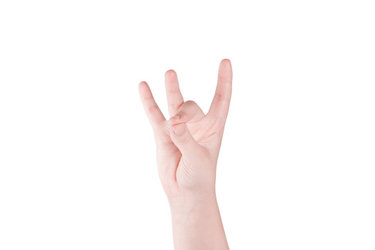 Finger Spelling the Alphabet