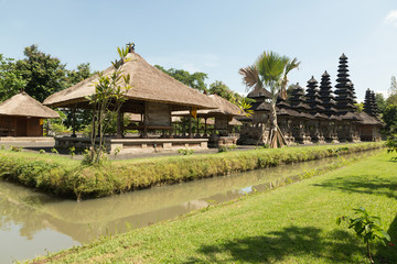 Fototapeta na wymiar Pura Taman Ayun Temple in Bali, Indonesia