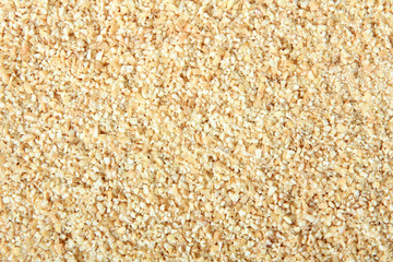 grits close-up view of the texture
