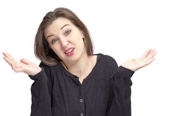 Pretty woman portrait