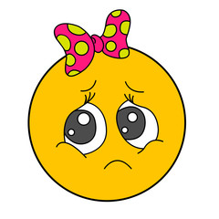 Emoticons. Emoji. Smile icons. illustration