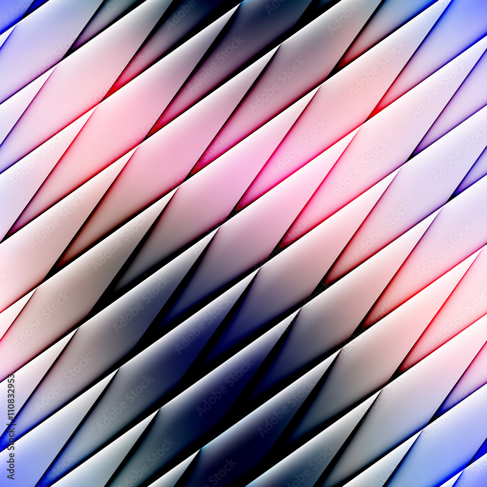 Aufkleber abstract seamless rhombus pattern.