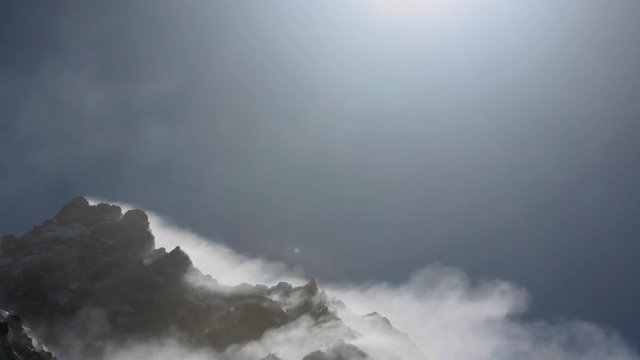 Scenic view of mountains, Kanchenjunga Region, Himalayas, Nepal.