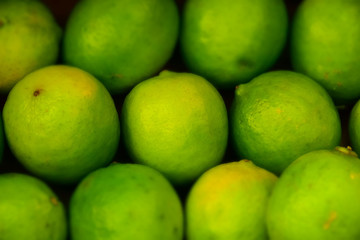 macro detail of limes