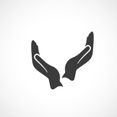 Obraz premium main,symbolique