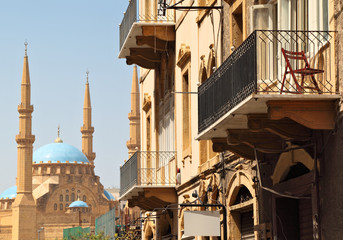 Fototapeta premium Architektura Bejrutu