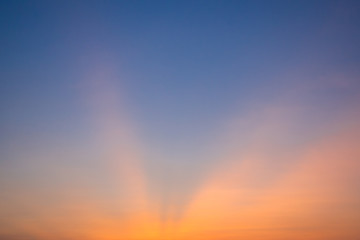 Fototapeta premium Abstract softly sky on twilight time