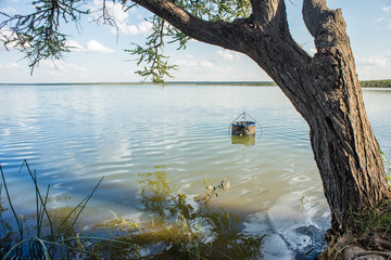 Fishing Pen in Water.