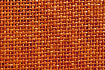 Abstract orange braided texture