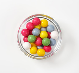 Colorful candy balls