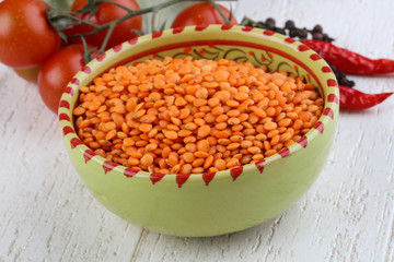 Red lentils