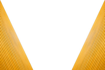 Frame Light Brown Wood Isolated on white background.