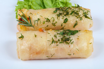 Stuffed cabbage rolls