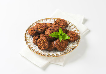 Organic Quinoa Chocolate Cookies