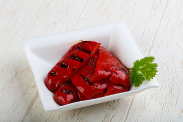 Grilled pepper
