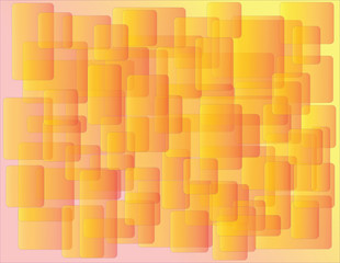 Abstract  geometric colorful (yellow) background