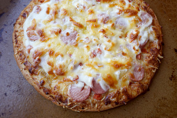 tasty and healthy pizza