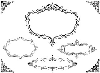 Vintage frame Illustration