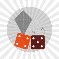 Toy design. childhood icon. Colorful illustration