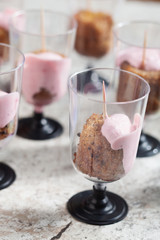 Fried cheese snack. Stock Image