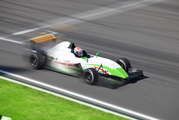 Fototapeta na wymiar Formula 2 race car