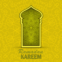 Vector Ramadan Greeting Card