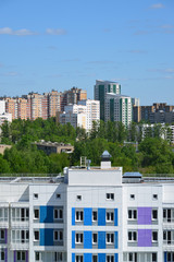 View of 8 districts of Zelenograd, Russia