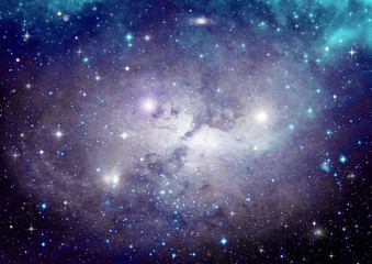 Naklejka premium galaktyka w wolnej przestrzeni