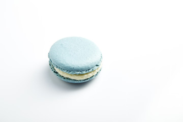 blue macaron