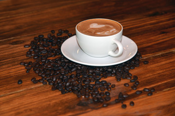 Hot coffee