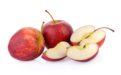 apple on white background