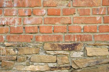 Old brick wall Paint
