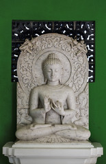 White buddha