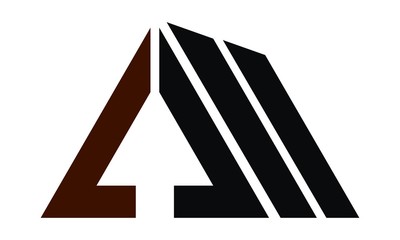 Real Estate Letter A with Arrow Up 