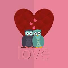 Love design. romantic icon. Colorful illustration