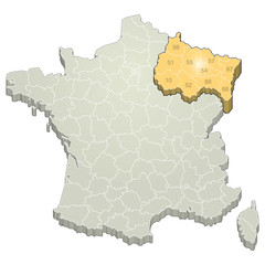 Régions 2016 - Alsace, lorraine, Champagne-Ardennes