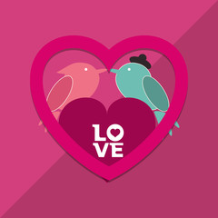 Love design. romantic icon. Colorful illustration