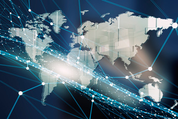 Global wireless connection concept