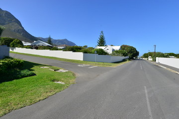Hermanus bay on the Western Cape of South Africa.
