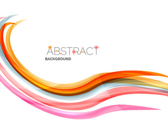 Color stripes with shiny light effects, wave line abstract background