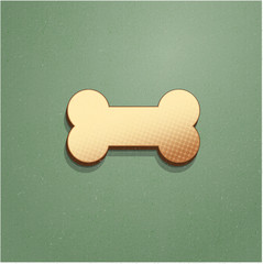 Ikona vintage z szumem i cieniem © vempireart