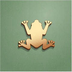 Ikona vintage z szumem i cieniem © vempireart