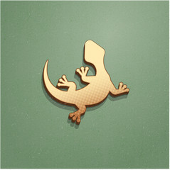 Ikona vintage z szumem i cieniem © vempireart