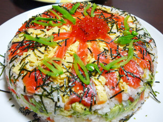 Japanese Sushi Cake