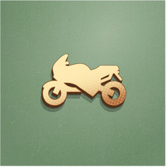 Ikona vintage z szumem i cieniem © vempireart