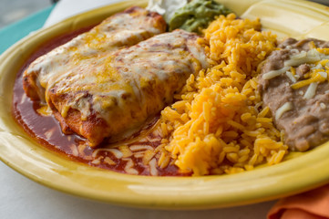 Mexican Chimichanga Burrito - 110878524