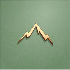 Ikona vintage z szumem i cieniem © vempireart