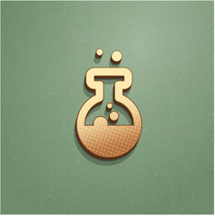 Ikona vintage z szumem i cieniem © vempireart