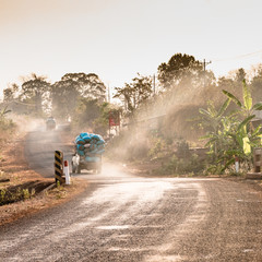 A fisherman in Cambodia