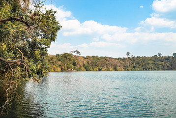 A fisherman in Cambodia